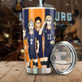 Karasuno Tumbler Cup Custom Anime Haikyuu Car Accessories - Gearcarcover - 1