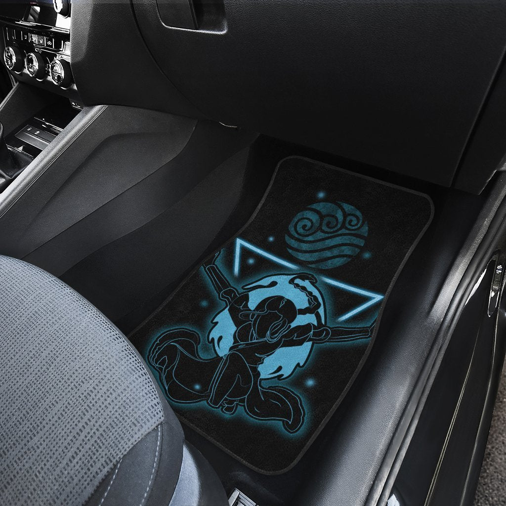 Katara Car Floor Mats Custom Avatar: The Last Airbender Anime - Gearcarcover - 4