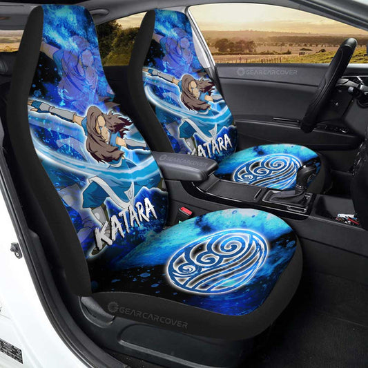 Katara Car Seat Covers Custom Avatar The Last Airbender Anime - Gearcarcover - 1