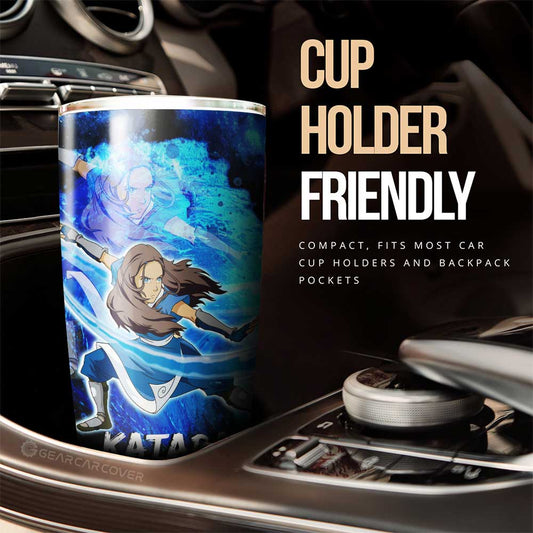 Katara Tumbler Cup Custom Avatar The Last Airbender Anime - Gearcarcover - 2