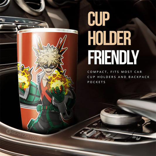 Katsuki Bakugo Tumbler Cup Custom My Hero Academia Anime - Gearcarcover - 2