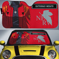Katsuragi Misato Car Sunshade Custom NGE Car Interior Accessories - Gearcarcover - 1