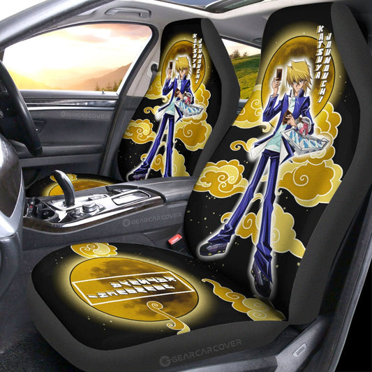 Katsuya Jounouchi Car Seat Covers Custom Yu-Gi-Oh! Anime Car Accessories - Gearcarcover - 2