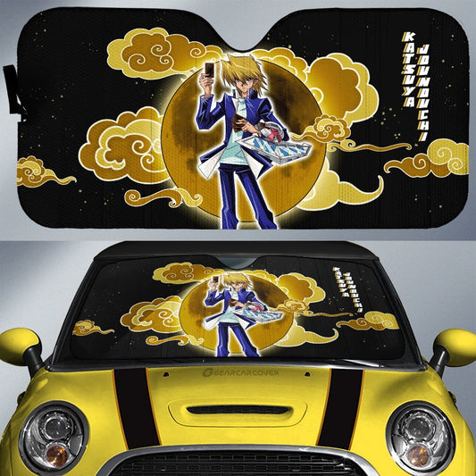 Katsuya Jounouchi Car Sunshade Custom Yu-Gi-Oh! Anime Car Accessories - Gearcarcover - 1