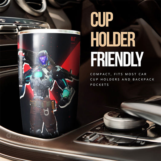 Kay O Tumbler Cup Custom Valorant Agent - Gearcarcover - 2