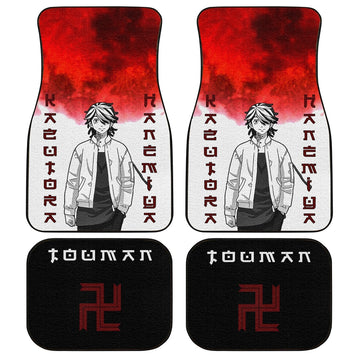 Kazutora Hanemiya Car Floor Mats Custom Anime Tokyo Revengers Car Interior Accessories - Gearcarcover - 1