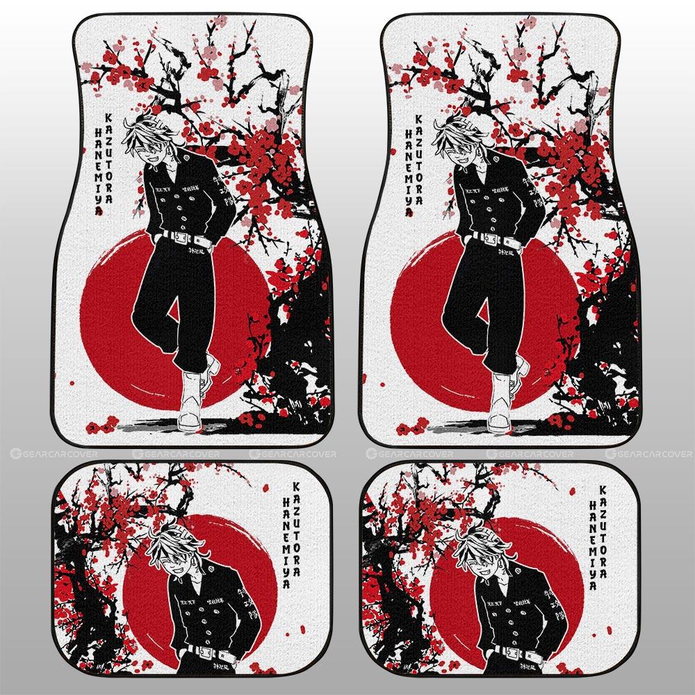 Kazutora Hanemiya Car Floor Mats Custom Japan Style Tokyo Revengers Anime Car Accessories - Gearcarcover - 2