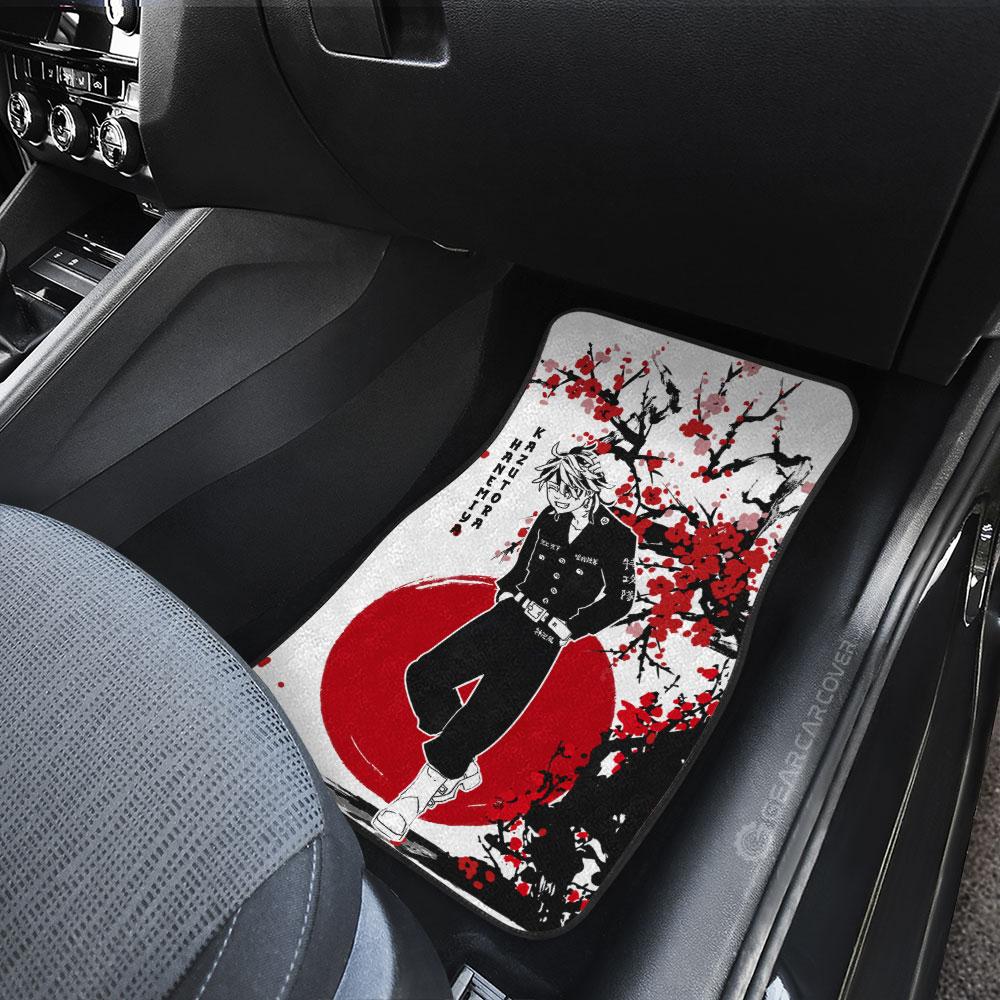 Kazutora Hanemiya Car Floor Mats Custom Japan Style Tokyo Revengers Anime Car Accessories - Gearcarcover - 4