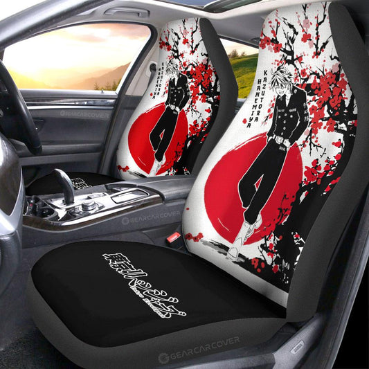 Kazutora Hanemiya Car Seat Covers Custom Japan Style Tokyo Revengers Anime Car Accessories - Gearcarcover - 2