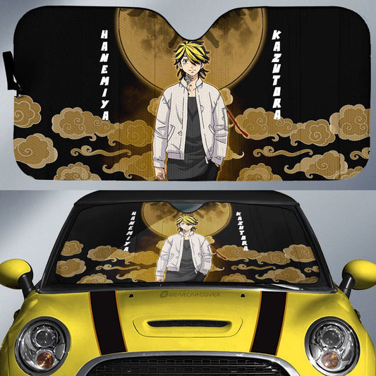 Kazutora Hanemiya Car Sunshade Custom Tokyo Revengers Anime Car Accessories - Gearcarcover - 1