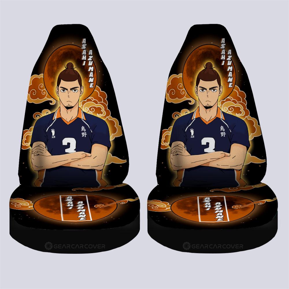 Kei Tsukishima Car Seat Covers Custom For Haikyuu Anime Fans - Gearcarcover - 4