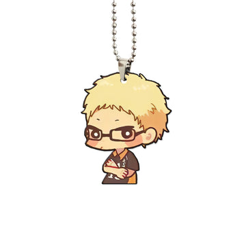 Kei Tsukishima Ornament Custom Anime Haikyuu Car Accessories - Gearcarcover - 1