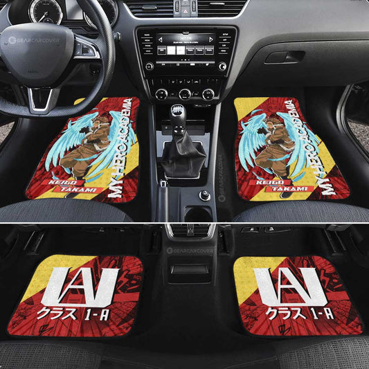 Keigo Takami Car Floor Mats Custom My Hero Academia Car Interior Accessories - Gearcarcover - 2