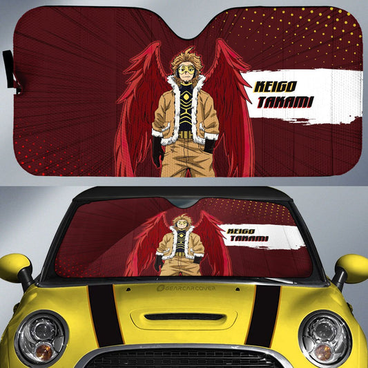 Keigo Takami Car Sunshade Custom For My Hero Academia Anime Fans - Gearcarcover - 1