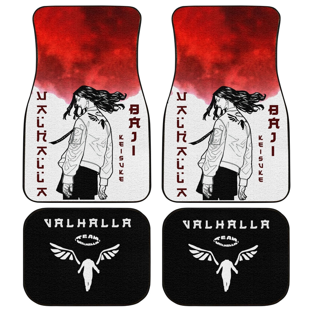 Keisuke Baji Car Floor Mats Custom Anime Tokyo Revengers Car Interior Accessories - Gearcarcover - 1