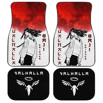 Keisuke Baji Car Floor Mats Custom Anime Tokyo Revengers Car Interior Accessories - Gearcarcover - 1