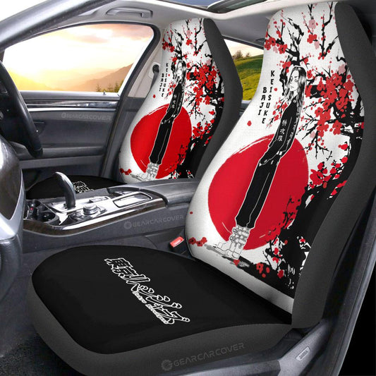 Keisuke Baji Car Seat Covers Custom Japan Style Tokyo Revengers Anime Car Accessories - Gearcarcover - 2