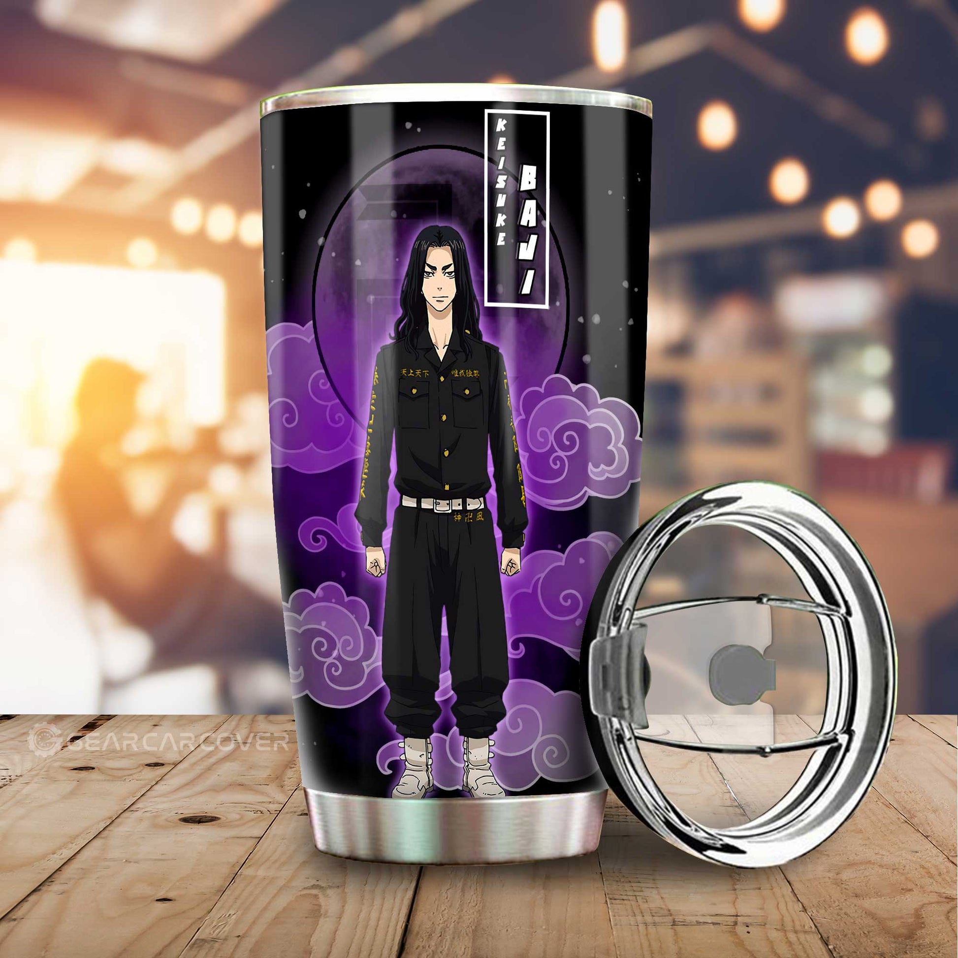 Keisuke Baji Tumbler Cup Custom Tokyo Revengers Anime Car Interior Accessories - Gearcarcover - 1