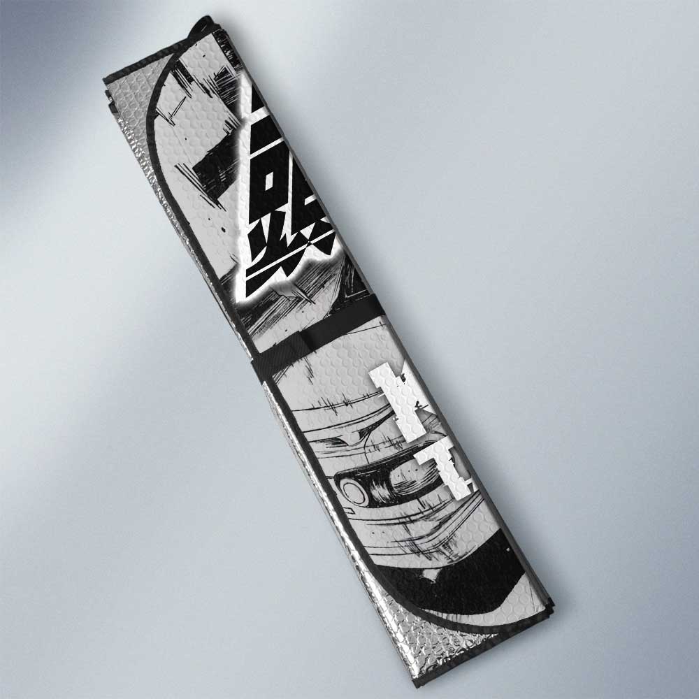 Keisuke Takahashi Car Sunshade Custom Initial D Anime Car Accessories - Gearcarcover - 3