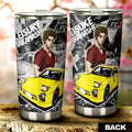 Keisuke Takahashi Tumbler Cup Custom Initial D Anime Car Accessories - Gearcarcover - 3