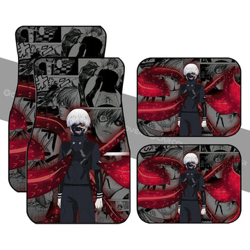 Ken Kaneki Kagune Car Floor Mats Custom Anime Tokyo Ghoul Car Accessories - Gearcarcover - 1