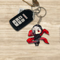 Ken Kaneki Keychain Custom Tokyo Ghoul Anime Car Accessories - Gearcarcover - 1