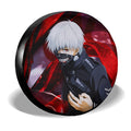 Ken Kaneki Spare Tire Covers Custom Tokyo Ghoul Anime Car Accessories - Gearcarcover - 2