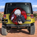 Ken Kaneki Spare Tire Covers Custom Tokyo Ghoul Anime Car Accessories - Gearcarcover - 3
