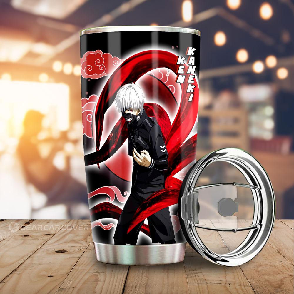 Ken Kaneki Tumbler Cup Custom Gifts Tokyo Ghoul Anime For Fans - Gearcarcover - 1