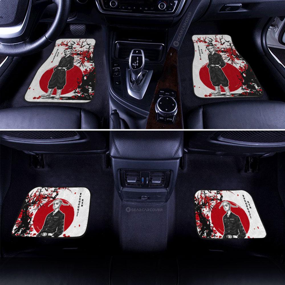 Ken Ryuguji Car Floor Mats Custom Japan Style Tokyo Revengers Anime Car Accessories - Gearcarcover - 3