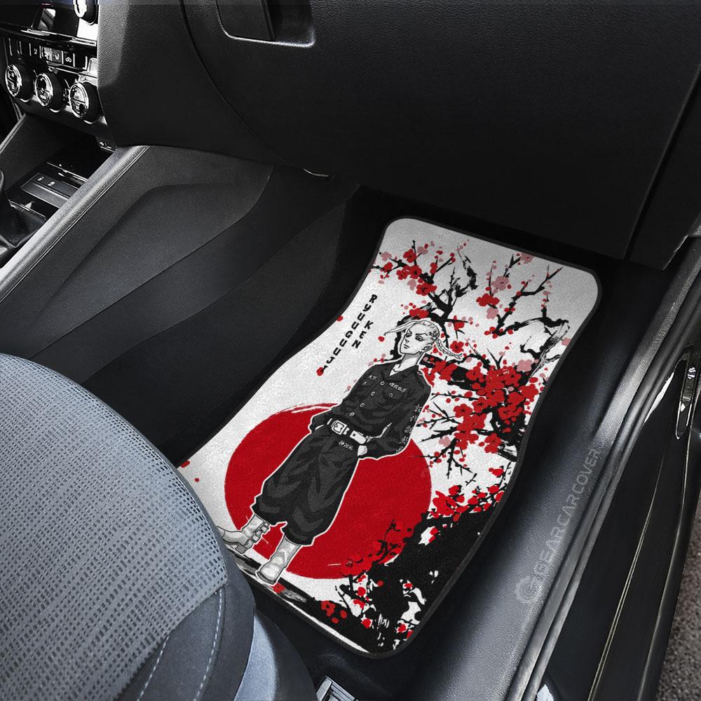 Ken Ryuguji Car Floor Mats Custom Japan Style Tokyo Revengers Anime Car Accessories - Gearcarcover - 4