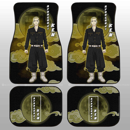 Ken Ryuguji Car Floor Mats Custom Tokyo Revengers Anime Car Interior Accessories - Gearcarcover - 2