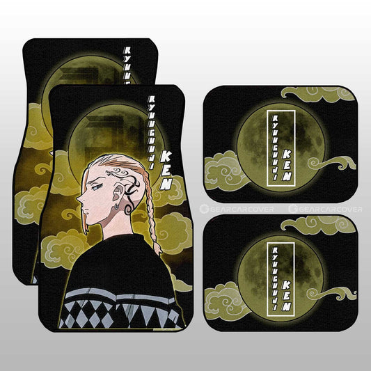 Ken Ryuguji Car Floor Mats Custom Tokyo Revengers Anime Car Interior Accessories - Gearcarcover - 2