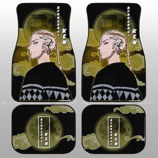 Ken Ryuguji Car Floor Mats Custom Tokyo Revengers Anime Car Interior Accessories - Gearcarcover - 1