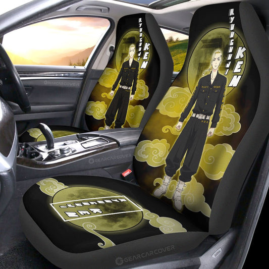 Ken Ryuguji Car Seat Covers Custom Tokyo Revengers Anime Car Interior Accessories - Gearcarcover - 2