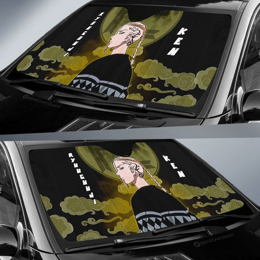 Ken Ryuguji Car Sunshade Custom Tokyo Revengers Anime Car Accessories - Gearcarcover - 2