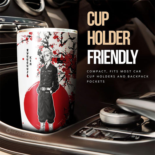 Ken Ryuguji Tumbler Cup Custom Japan Style Tokyo Revengers Anime Car Accessories - Gearcarcover - 2