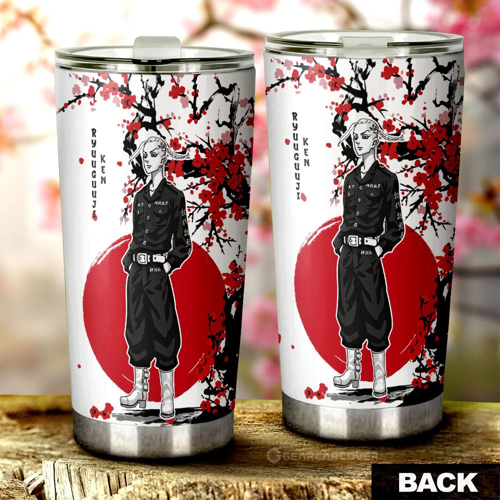 Ken Ryuguji Tumbler Cup Custom Japan Style Tokyo Revengers Anime Car Accessories - Gearcarcover - 3