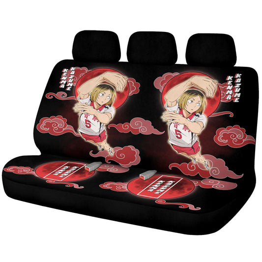 Kenma Kozume Car Back Seat Covers Custom Haikyuu Anime Car Accessories - Gearcarcover - 1