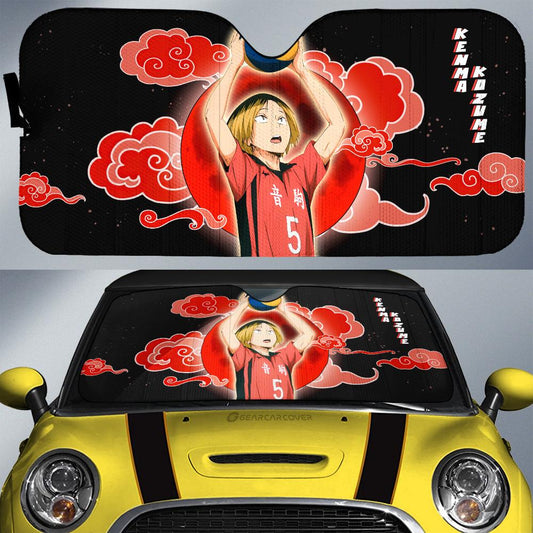 Kenma Kozume Car Sunshade Custom For Haikyuu Anime Fans - Gearcarcover - 1