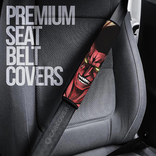 Kenpachi Bankai Seat Belt Covers Custom Bleach Anime Car Accessories - Gearcarcover - 2