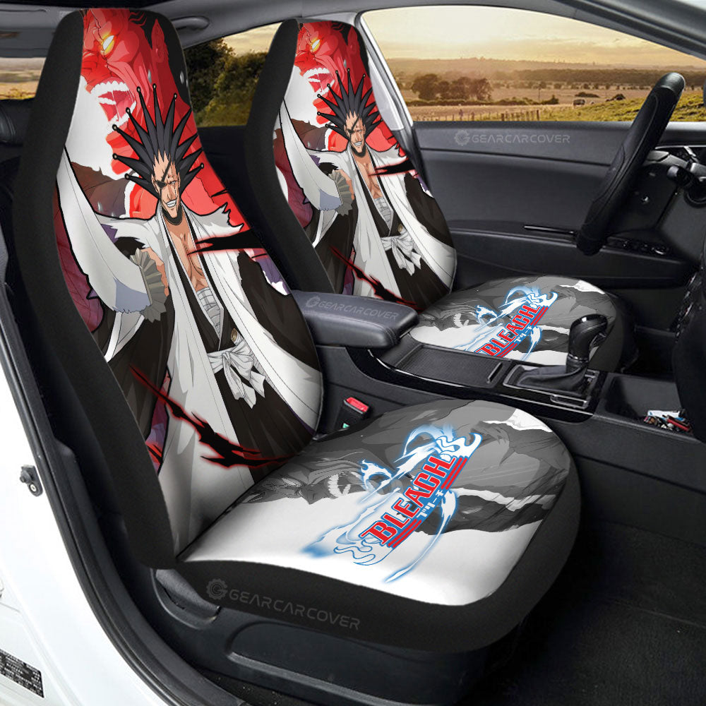 Kenpachi Zaraki Car Seat Covers Custom Bleach Anime - Gearcarcover - 1