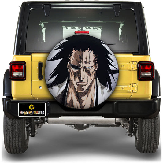 Kenpachi Zaraki Spare Tire Covers Custom Bleach Anime Car Accessories - Gearcarcover - 1