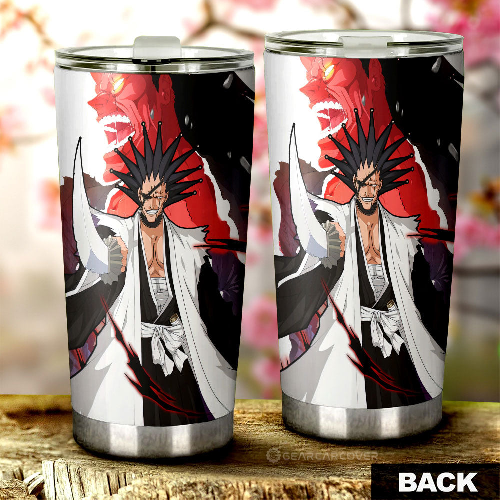 Kenpachi Zaraki Tumbler Cup Custom Bleach Anime - Gearcarcover - 3