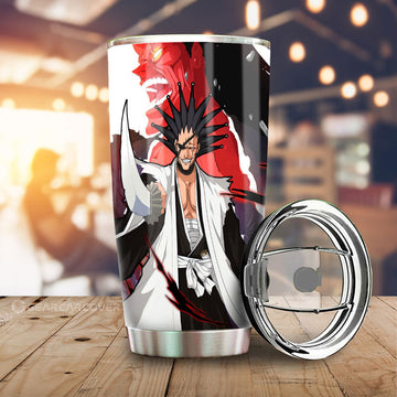 Kenpachi Zaraki Tumbler Cup Custom Bleach Anime - Gearcarcover - 1