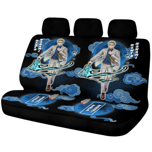 Kento Nanami Car Back Seat Covers Custom Jujutsu Kaisen Anime Car Accessories - Gearcarcover - 1