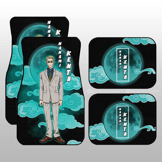 Kento Nanami Car Floor Mats Custom Jujutsu Kaisen Anime Car Interior Accessories - Gearcarcover - 1