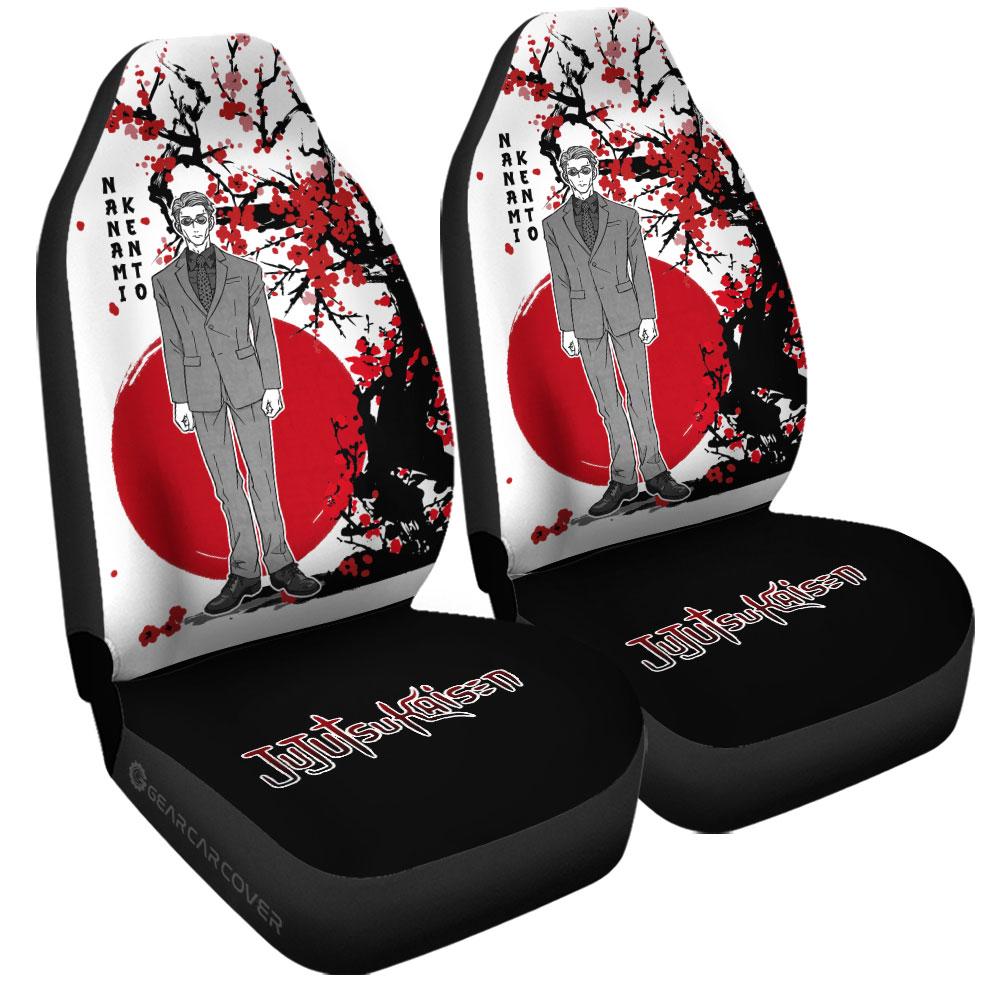 Kento Nanami Car Seat Covers Custom Japan Style Jujutsu Kaisen Anime Car Accessories - Gearcarcover - 3