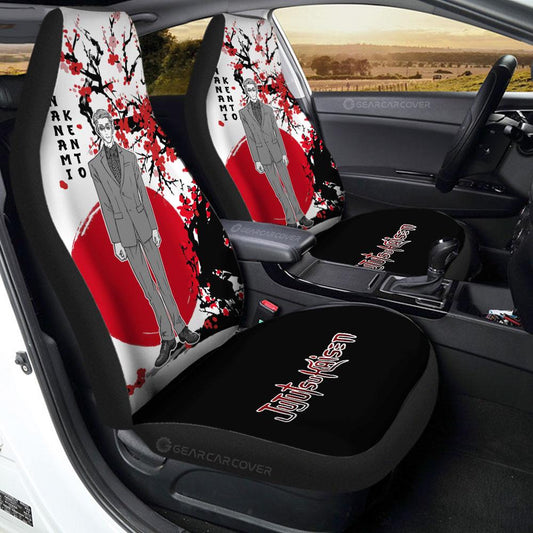 Kento Nanami Car Seat Covers Custom Japan Style Jujutsu Kaisen Anime Car Accessories - Gearcarcover - 1