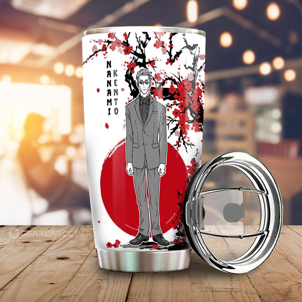 Kento Nanami Tumbler Cup Custom Japan Style Jujutsu Kaisen Anime Car Accessories - Gearcarcover - 1